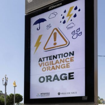 Trois départements en vigilance orange pour des risques liés aux orages